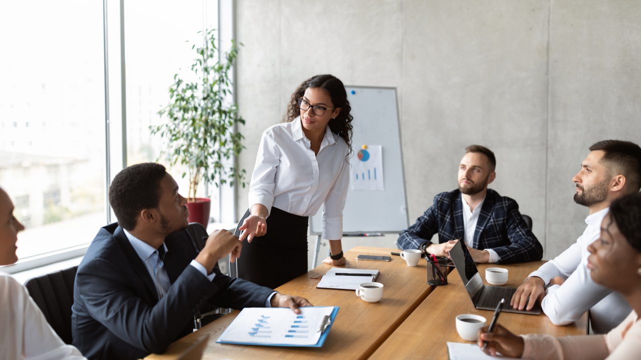 San Diego businesswoman and high-growth founder demonstrating high-EQ leadership and effective communication during an executive strategy session.