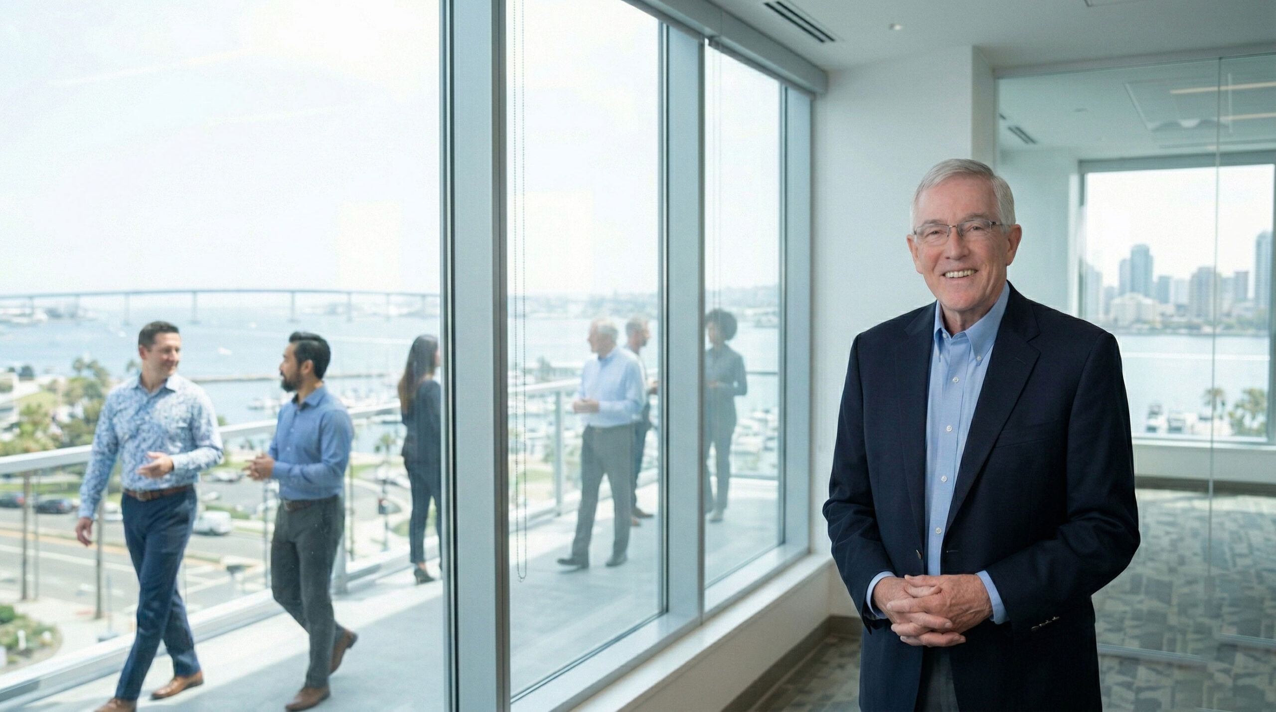 Joe Phillips facilitating a San Diego CEO peer advisory group session focused on collective intelligence and business scaling strategy.
