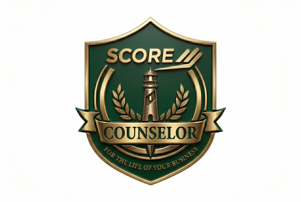 SCORE Counselor Badge